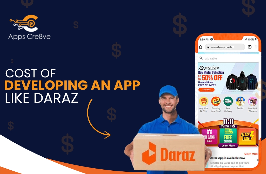 Cost of Developing an App Like Daraz: A Complete Breakdown